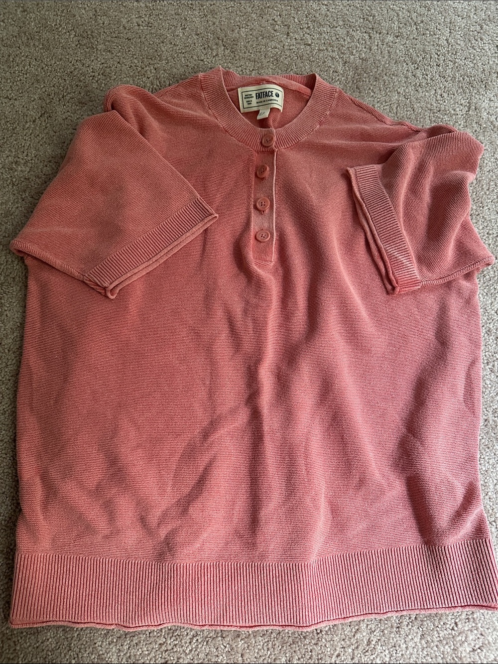 FatFace Pink Knit Sweater Size US 6